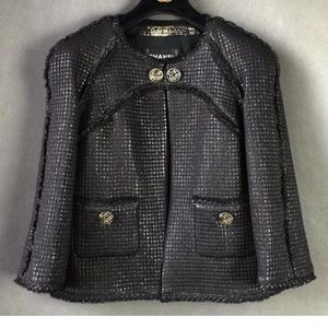 Chanel Black Bolero